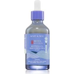 Mary&May Retinol 0.1% Bakuchiol Cica Serum serum przeciwzmarszczkowe odnawiający barierę ochronną skóry 80 ml