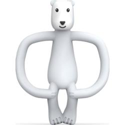 Matchstick Monkey Animal Collection szczoteczka do zębów z gryzakiem Polar Bear 1 szt.