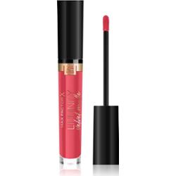 Max Factor Lipfinity Velvet Matte pomadka matowa w płynie odcień 025 Red Luxury 3,5 ml