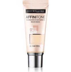 MAYBELLINE NEW YORK Affinitone podkład nawilżający odcień 02 Light Porcelain 30 ml