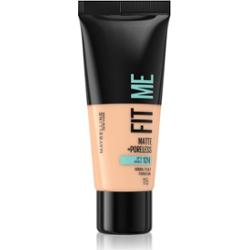 Maybelline Fit Me! Foundation Matte + Poreless podkład w płynie z formułą matującą 115 Ivory 30 ml