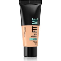 MAYBELLINE NEW YORK Fit Me! Matte+Poreless matujący podkład do skóry normalnej i tłustej odcień 120 Classic Ivory 30 ml