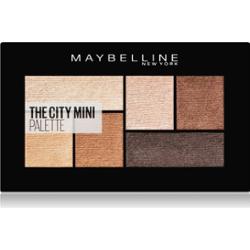 MAYBELLINE NEW YORK The City Mini Palette paleta cieni do powiek odcień 400 Rooftop Bronzes 6 g