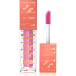 MAYBELLINE NEW YORK Sunkisser Matte róż w płynie z matowym wykończeniem odcień 32 Lila Clouds 4.7 ml