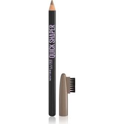MAYBELLINE NEW YORK Quick Shaper precyzyjna kredka do brwi ze szczotką odcień 03 Soft Brown 1 szt.