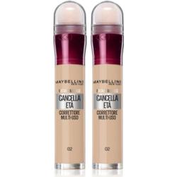MAYBELLINE NEW YORK Instant Anti Age Eraser korektor w płynie z aplikatorem w postaci gąbeczki wygodne opakowanie odcień 02 Nude