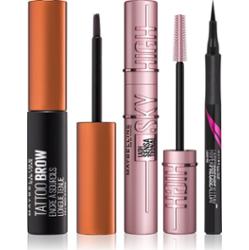 MAYBELLINE NEW YORK Make-Up Set zestaw w korzystnej cenie do oczu i brwi Medium Brown