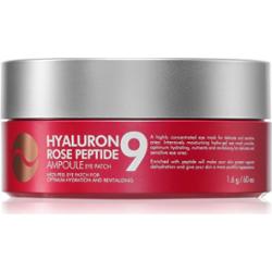 MEDI-PEEL - Hyaluron Rose Peptide9 Ampoule Eye Patch, 60szt - nawilżające hydrożelowe płatki pod oczy