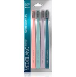 MEDIBLANC Toothbrush Super Soft szczoteczka do zębów ze srebrnym włosiem