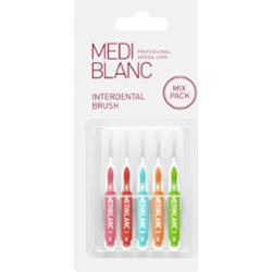 MEDIBLANC Interdental Pick-brush Mix szczoteczka międzyzębowa 5 szt.