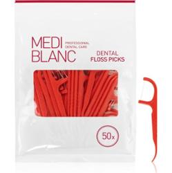 MEDIBLANC Dental Floss Picks wykałaczki z nicią dentystyczną 50 szt.