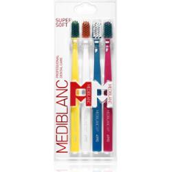 MEDIBLANC 4990 Super Soft szczoteczki do zębów supersoft 4 szt.