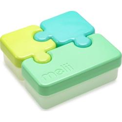 Melii Puzzle Container pudełko śniadaniowe Blue & Mint 850 ml