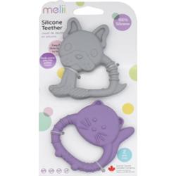 Melii Teethers gryzak Bulldog & Cat 2 szt.