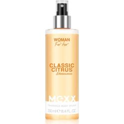 Mexx Woman Classic Citrus & Sandalwood New odświeżający spray do ciała dla kobiet 250 ml