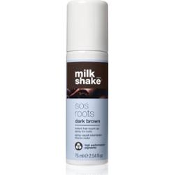 Milk_Shake SOS Roots Instant Hair Touch Up korektor do odrostów i siwych włosów Dark Brown 75 ml