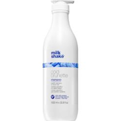 milk_shake® Cold Brunette Shampoo szampon neutralizujący żółte odcienie do włosów w odcieniach brązu 1000 ml