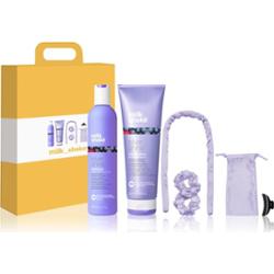 milk_shake® Silver Shine zestaw upominkowy do włosów blond i z balejażem 1 szt.