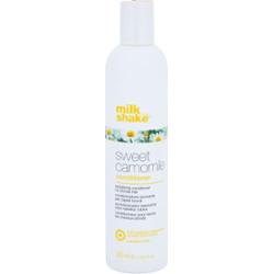 milk_shake® Sweet Camomile odżywka odżywiająca do włosów blond bez parabenów 300 ml