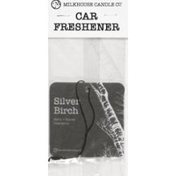 Milkhouse Candle Co. Creamery Silver Birch zawieszka zapachowa do auta 1 szt.