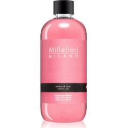 Millefiori Milano Fragrance Diffuser Ambra & Rosa Refill 500 ml