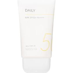 Missha All Around Safe Block Cotton Sun krem do opalania SPF 50+ do skóry wrażliwej i alergicznej 50 ml