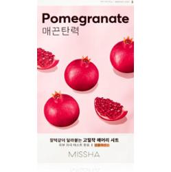 Missha Airy Fit Pomegranate maseczka w płachcie o działaniu łagodzącym i odświeżającym 19 g