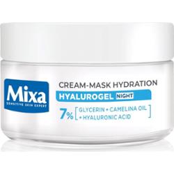Mixa Hyalurogel Nawilżający krem-maska na noc 50 ml