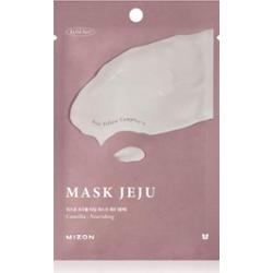 Mizon Joyful Time Jeju Camellia maska odżywcza w płacie o działaniu przeciwutleniającym 23 g