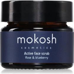 Mokosh Rose & Blueberry rozjaśniający peeling 15 ml