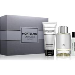 Montblanc Explorer Platinum zestaw upominkowy dla mężczyzn