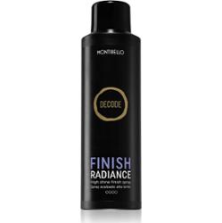 Montibello Decode Finish Radiance Spray szybkoschnący spray do włosów do nabłyszczenia 200 ml