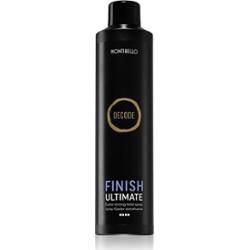 Montibello Decode Finish Ultimate Spray lakier do włosów mocno utrwalający odporny na wilgoć w powietrzu 400 ml