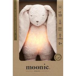 Moonie The Humming Friend 2.0 Organic Rose przytulanka do spania z melodią 1 szt.