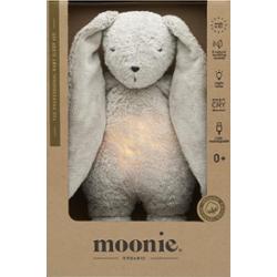 Moonie The Humming Friend 2.0 Organic Grey przytulanka do spania z melodią 1 szt.