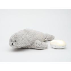 Moonie Seal przytulanka do spania Organic Grey 1 szt.