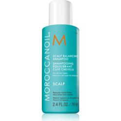 Moroccanoil Scalp Balancing Shampoo kojący szampon do włosów przetłuszczających się przeciw łupieżowi 70 ml