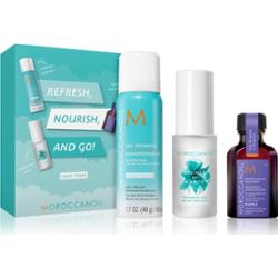 Moroccanoil Refresh, Nourish, and Go! (Light Tones) zestaw do włosów blond dla kobiet