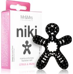 Mr & Mrs Fragrance Niki Citrus & Musk zapach do samochodu 1 szt.