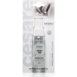Mr & Mrs Fragrance Cesare Fresh Air odświeżacz powietrza do auta 50 ml