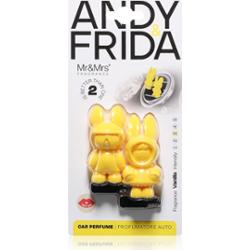 Mr & Mrs Fragrance Andy & Frida Vanilla zapach do samochodu 1 szt.