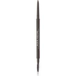MUA Makeup Academy Brow Define precyzyjna kredka do brwi ze szczotką odcień Dark Brown 0.05 g