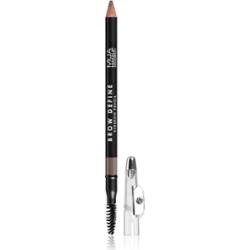MUA Makeup Academy Brow Define trwała kredka do brwi ze szczotką odcień Light Brown 1,2 g