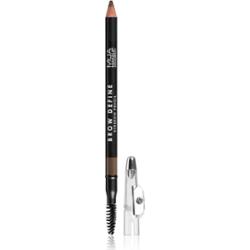 MUA Makeup Academy Brow Define trwała kredka do brwi ze szczotką odcień Mid Brown 1,2 g