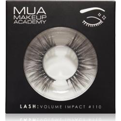 MUA Makeup Academy Lashes Volume Impact sztuczne rzęsy typ #110 1 para