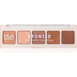MUA Makeup Academy Eyeshadow Collection 5 Shade Palette paleta cieni do powiek odcień Bronzed 3.8 g