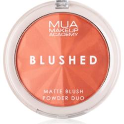 MUA Makeup Academy Blushed Powder Blusher pudrowy róż odcień Peach Fizz 5 g