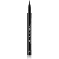 MUA Makeup Academy Brow Define pisak do brwi odcień Black 0.5 ml