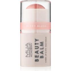 MUA Makeup Academy Beauty Balm róż do policzków w kremie w sztyfcie odcień Berry Blush 4 g