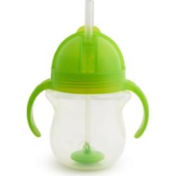 Munchkin Click Lock™ Tip & Sip kubek ze słomką z odważnikiem Green 6 m+ 207 ml